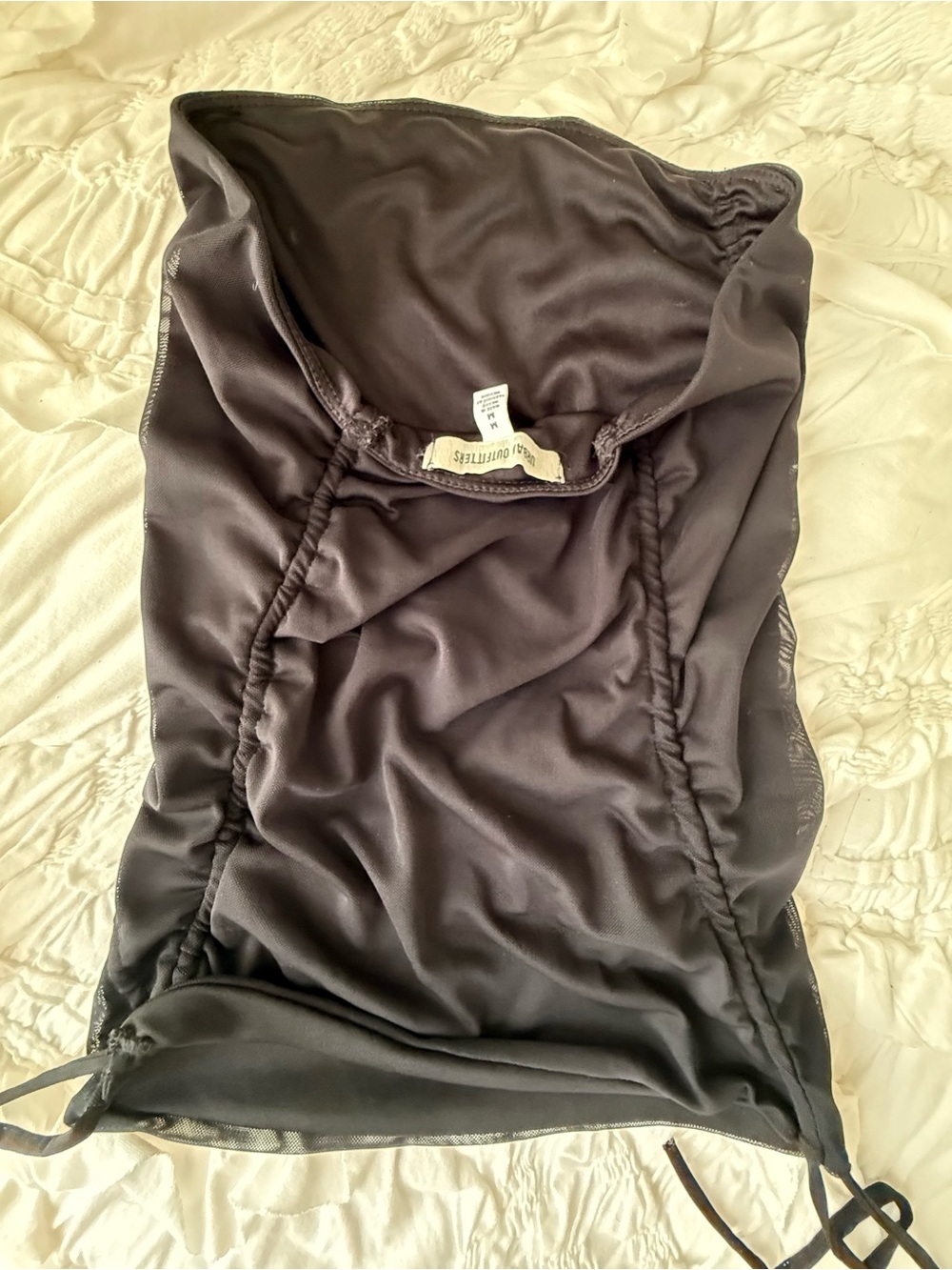 Urban Outfitters Black Strapless Top